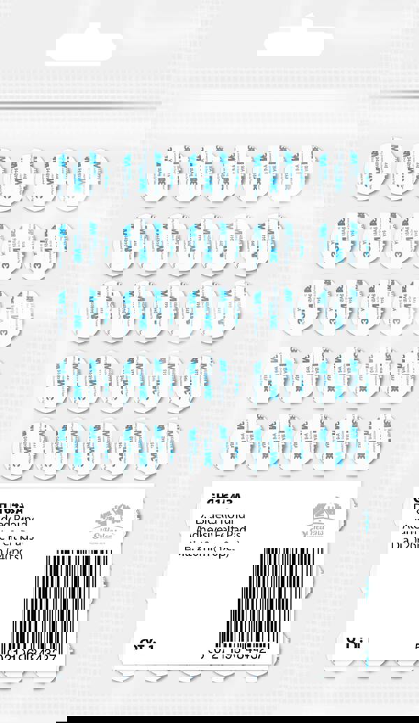 St Helens Double-Sided Round Adhesive Mounting Pads Round Grey 2 x 0.5 x 2cm