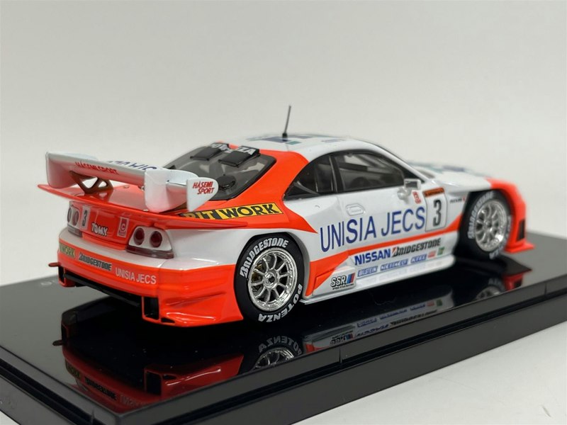 Ebbro Nissan Skyline R33 Unisi Jecs JGTC 1998 High Down Force #3 1:43 Ebbro 44255