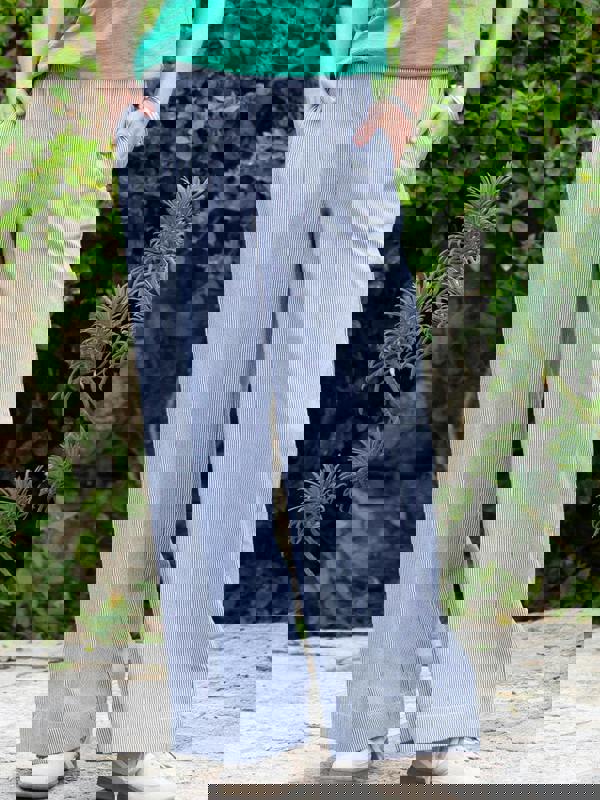 Kite Womens Organic Broadmayne Ticking Trousers