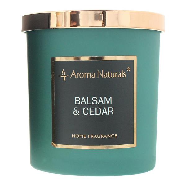 Aroma Naturals Balsam & Cedar Candle 215g