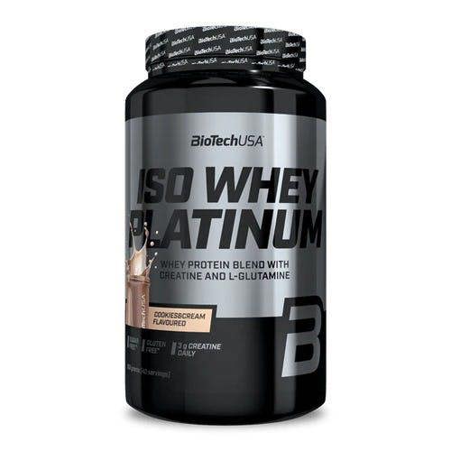 BioTechUSA Iso Whey Platinum, Cookies & Cream - 908g