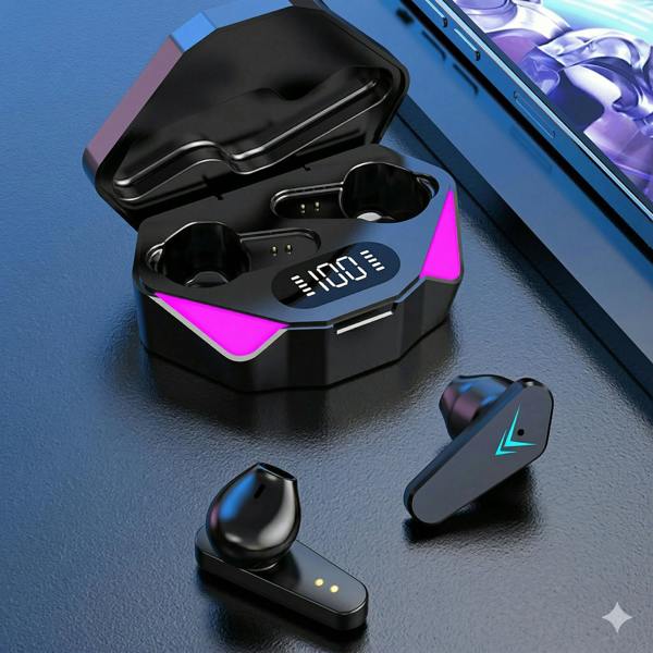 Dragodirect X15 Wireless Headphone, 5.2 in Ear Bluetooth Noise Cancelling