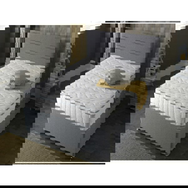 Starlight Beds Victoria White Castle Hybrid Mattress - Plush Comfort, Durable Design