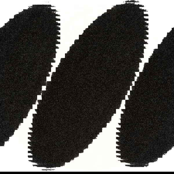 Washable Black Shaggy Rug | Luxury British Design | The Rugs