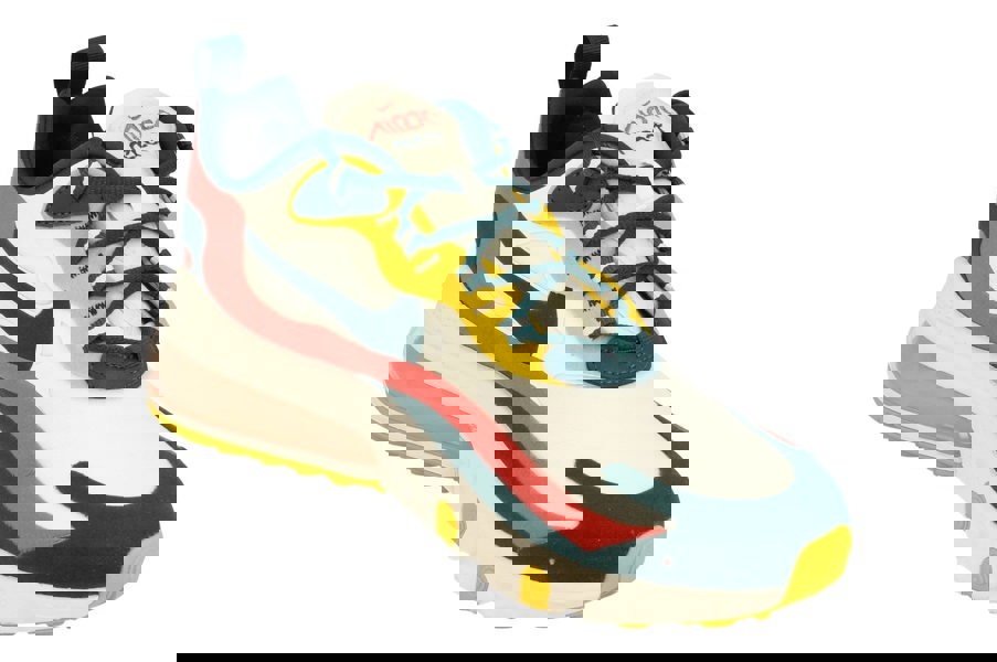 Nike Air Max 270 React Mens Ct1264  103 - Summit White Turquoise 103 - Photo 3