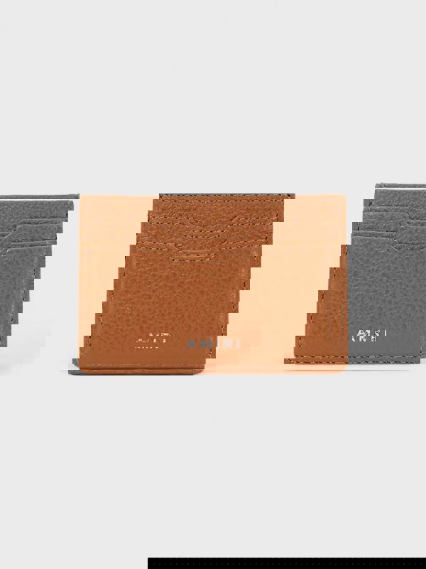 Amiri Core Logo Cardholder Brown - Supplied FashionAmiri