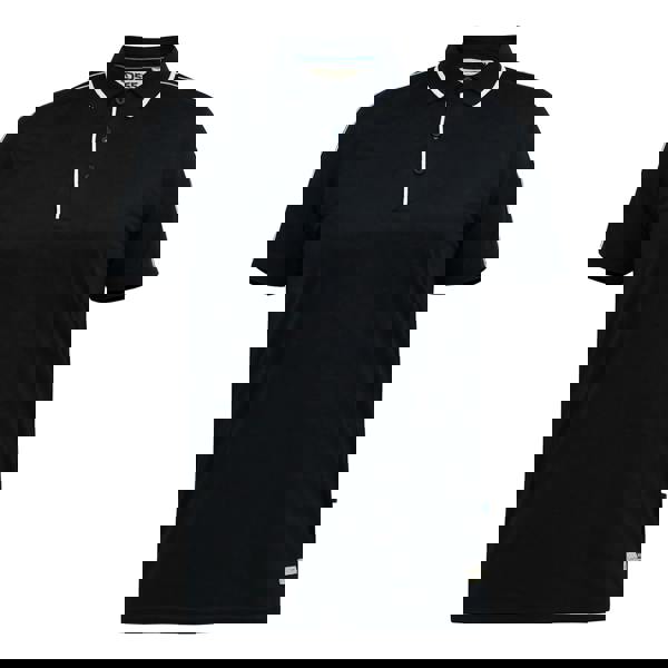 Duke Mens D555 Sussex Tipped Jersey Contrast Piping Kingsize Polo Shirt - Dark Navy