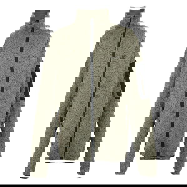 Regatta Mens Newhill Marl Full Zip Fleece Jacket - Golden Sand