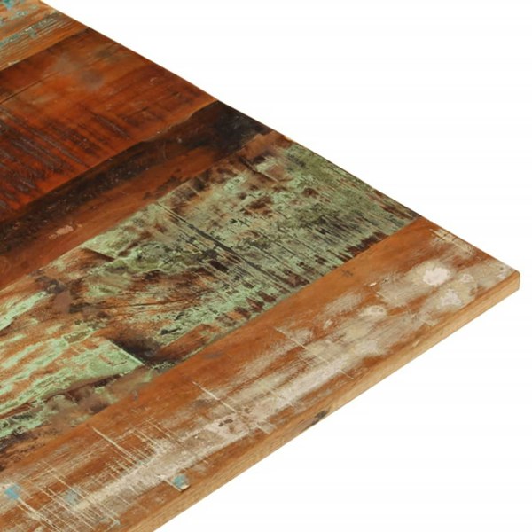 Berkfield Rectangular Table Top 70x80 cm 15-16 mm Solid Reclaimed Wood