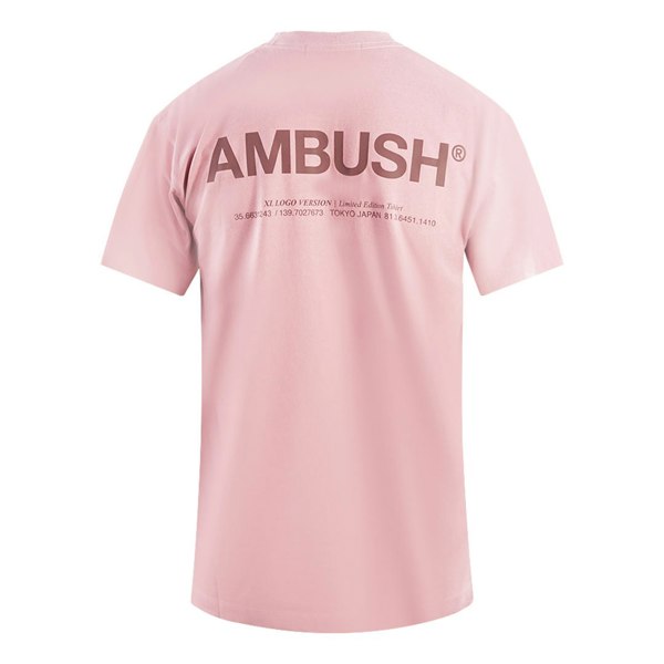 Ambush XL T-Shirt - Pink