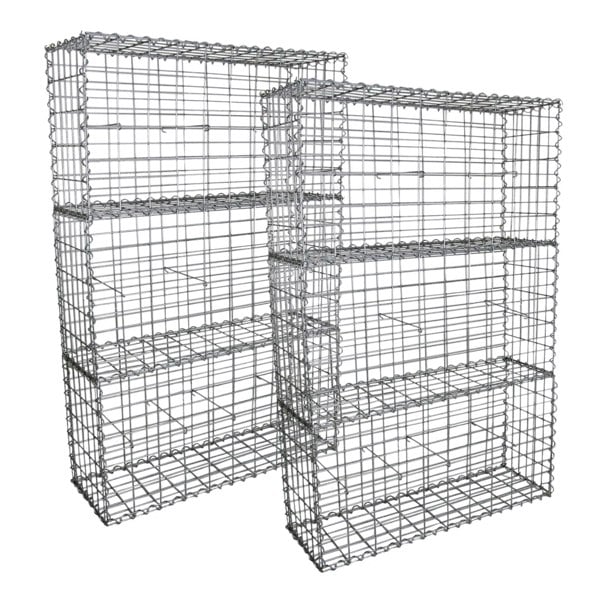 Monstershop Gabion Baskets 100 x 50 x 30cm / 6 Pack