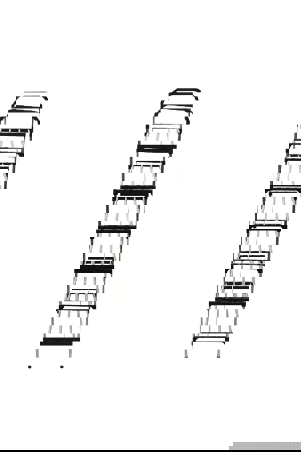 Living and Home 6 Tiers Shoe Rack Organizer Stainless Steel Stackable Space Saving Shoe Shelf