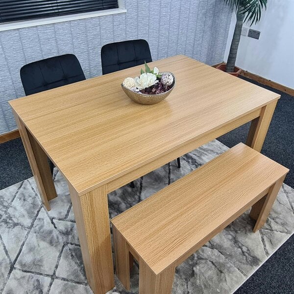 Kosy Koala Dining Table Set with 2 Chairs Dining Room and Kitchen table set of 2, and Benches