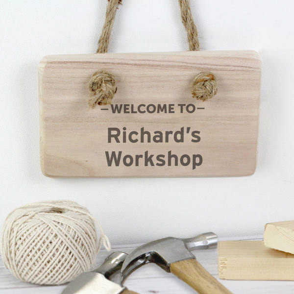 Personalised Memento Company Personalised Welcome To... Wooden Sign