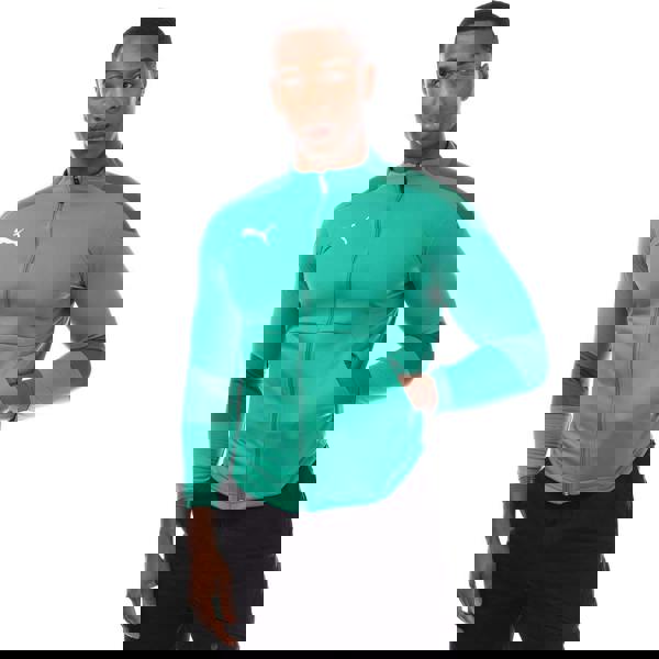 Puma Childrens/Kids Final Training Jacket - Green - 