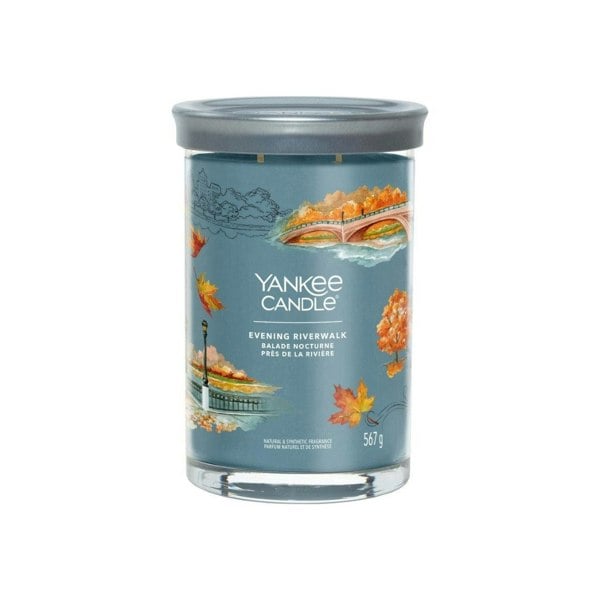 Yankee Candle Evening Riverwalk Signature Large Tumbler Blue 567g