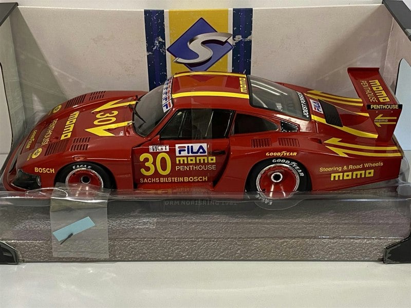 porsche 935 mobydick #30 1981 moretti 24h le mans 1:18 solido 1805403
