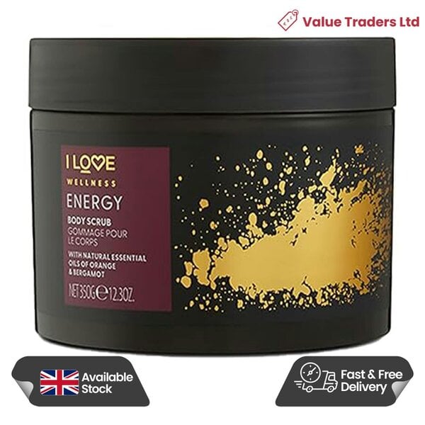 I LOVE Wellness Energy Body Scrub, 350g