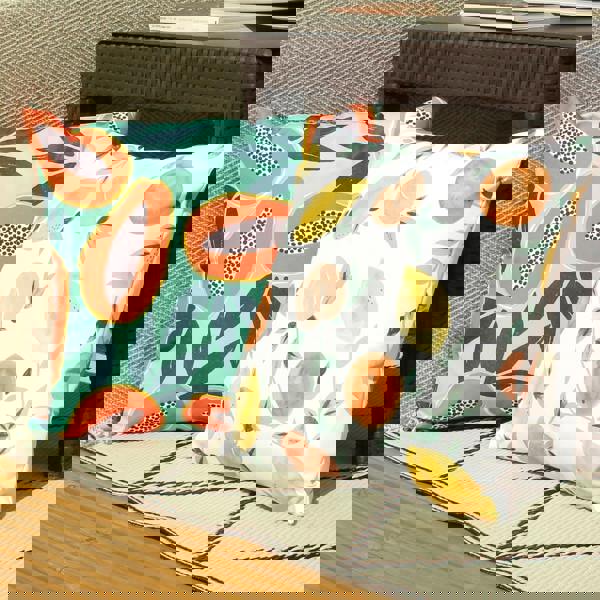 Furn Les Fruits Outdoor Cushion Cover - Multicoloured - 