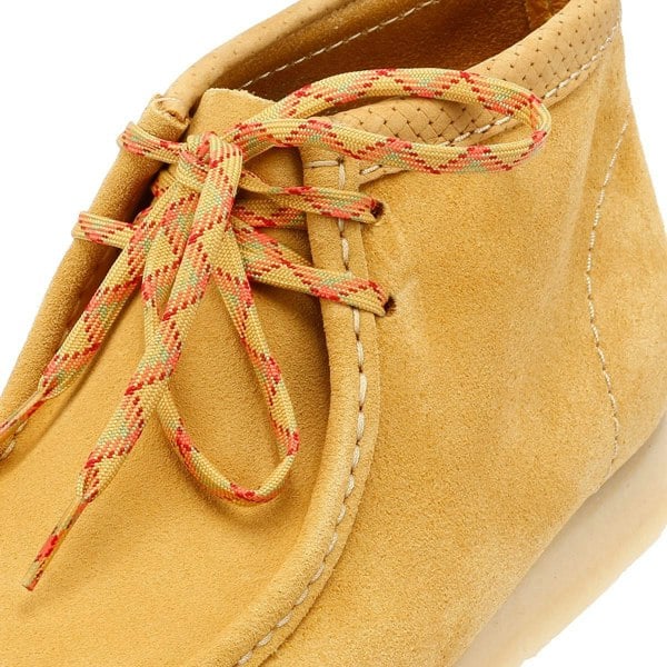 Clarks Originals 26181131 Men's Wallabee Boots Golden Tan Suede