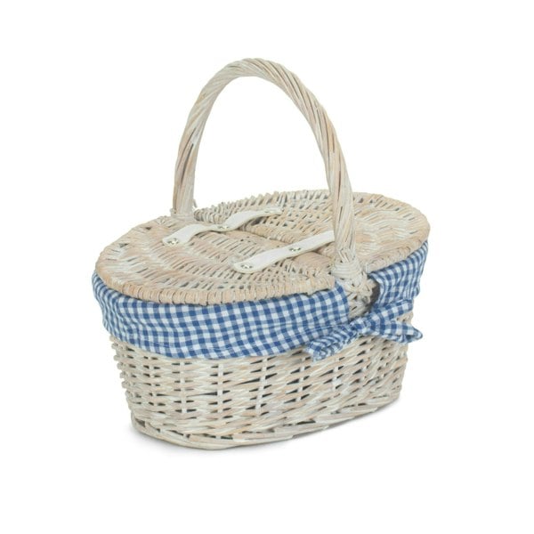 Wicker Picnic Baket with Lining