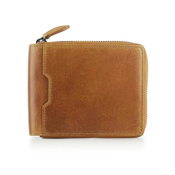 PRIMEHIDE Zip Around Leather Wallet - Carlos Alperto