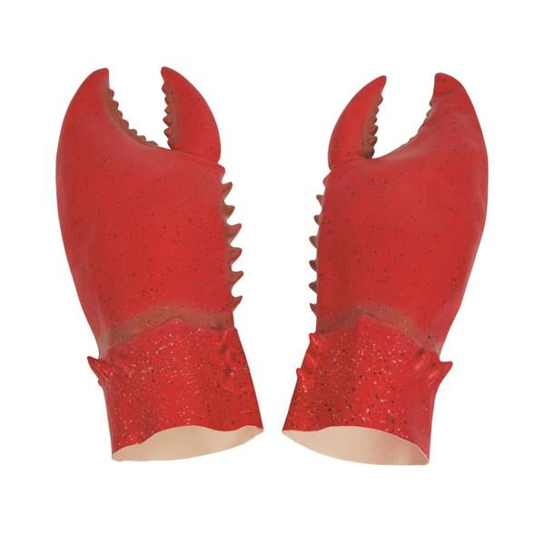 Bristol Novelty Faux Crab Claws - Red