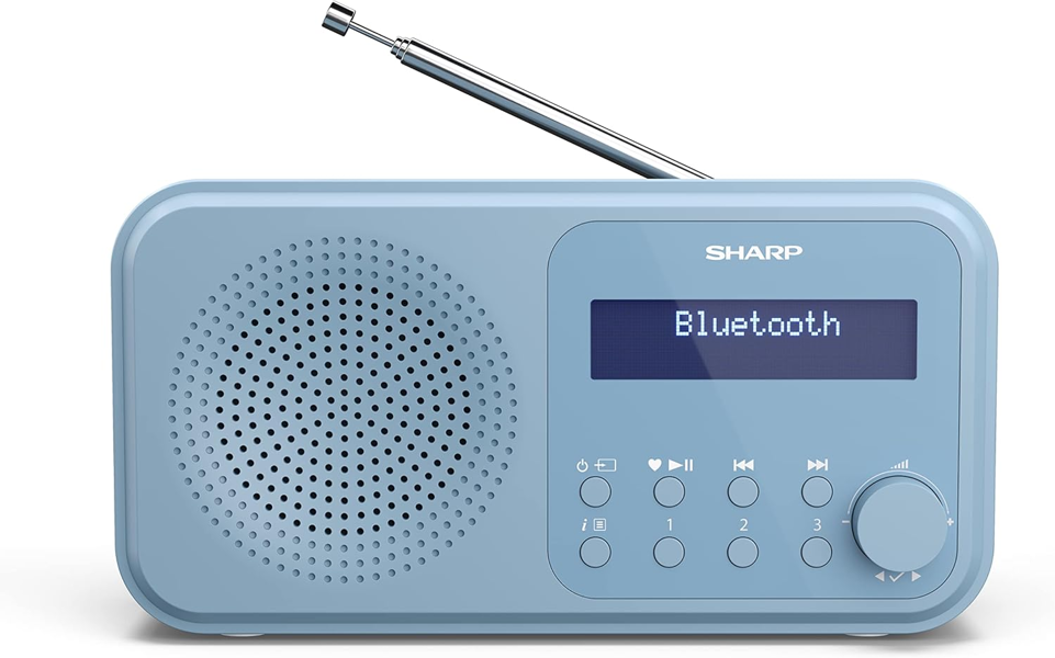 Sharp DR-P420 Digital Radio, BT, DAB+/FM, Alarm - Free Gift RRP £5!