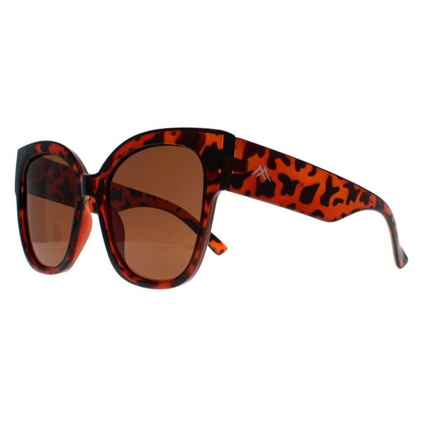 Montana Sunglasses MP73 B Shiny Tortoise Brown Polarized