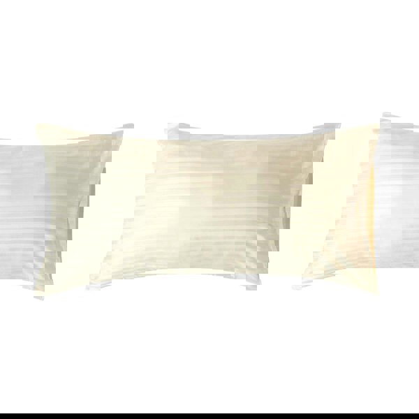 HOMESCAPES Silky 330 TC Egyptian Cotton Satin Stripe Housewife Pillowcase, King Size