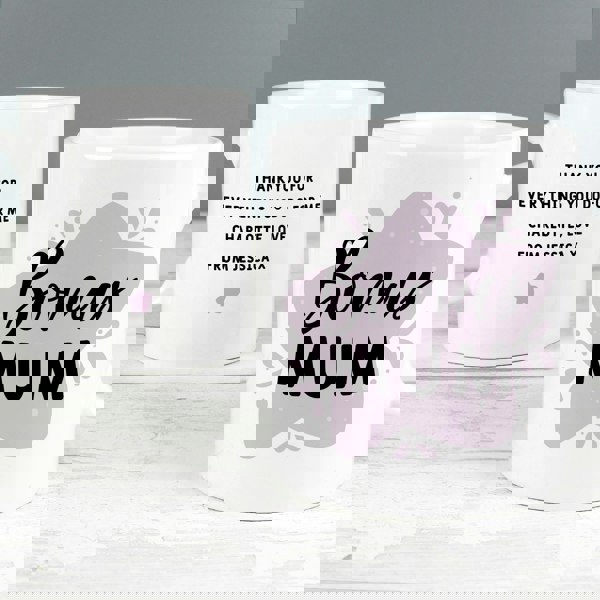 Personalised Memento Company Personalised To My Bonus Mum Mug