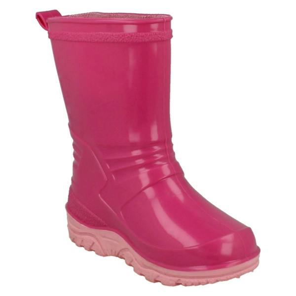 Spot On Girls Spot On Plain Wellington Boots