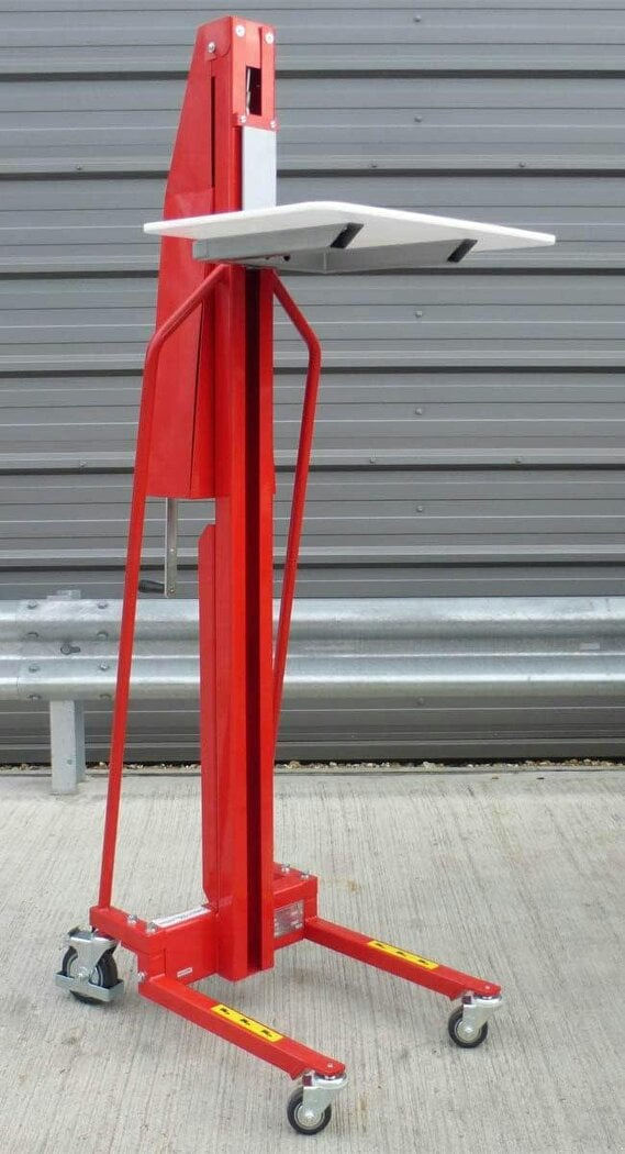 LiftMate Manual Winch Lifter (up to 200kg / 1.5m), Heavy Duty Hand Stacker Truck