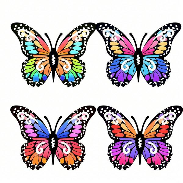 Leaper Acrylic Butterfly-Shaped Ornament