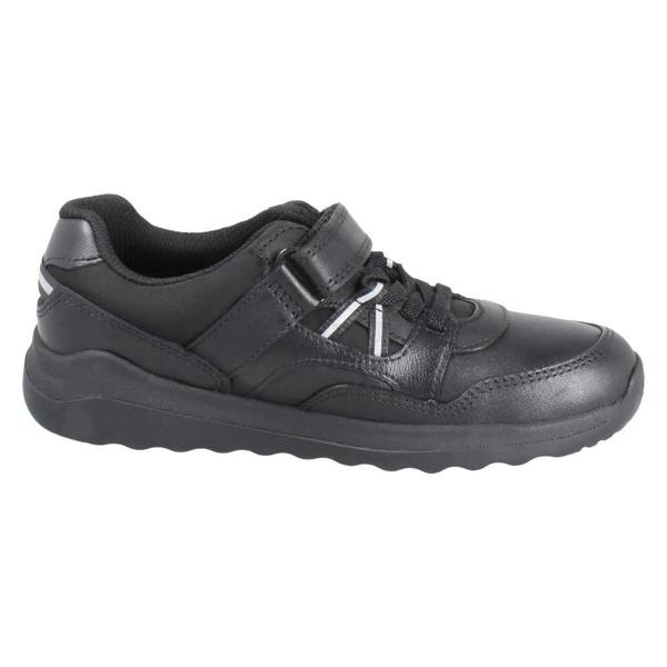 Clarks Boys Clarks Football Inspired School Shoes With Charm Daze Kick