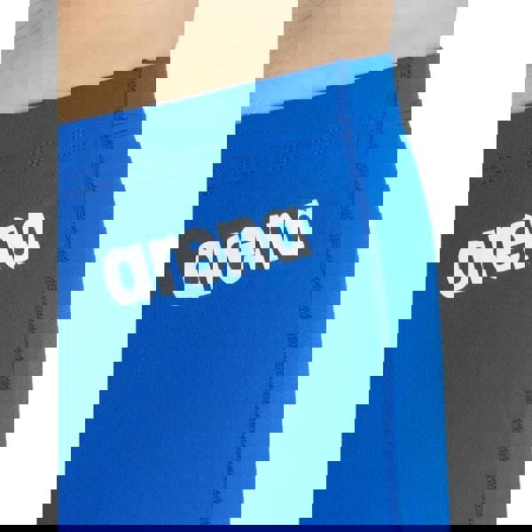 Arena Team Solid Swim Jammer in royal blue with white logo