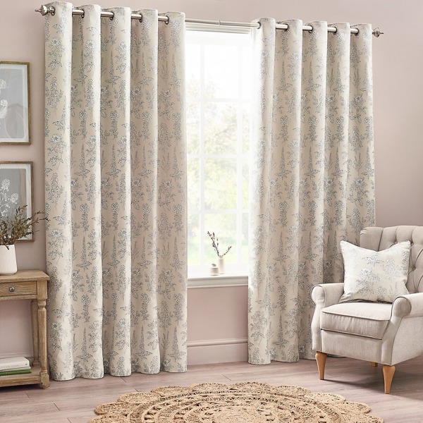 Wylder Sophia New Floral Jacquard Cushion Cover - Natural