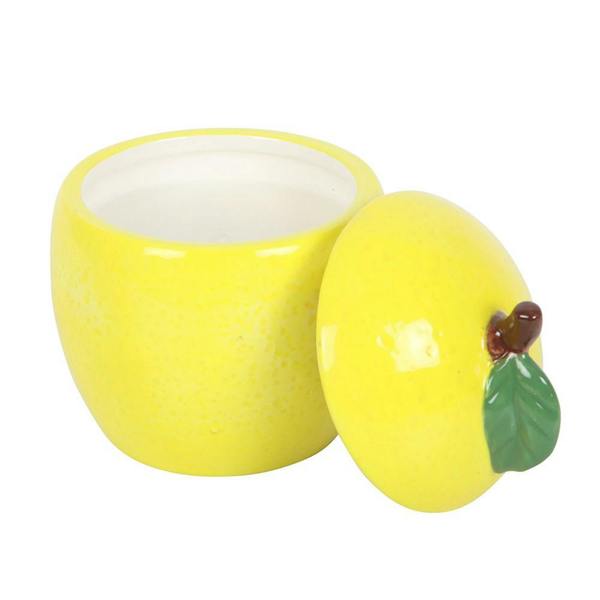 Kingsbury Gifts Lemon Shaped Jar Scented Candle
