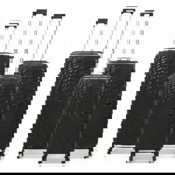 Snowball Lightweight 8 Spinner Wheels Expandable Hard Shell Luggage