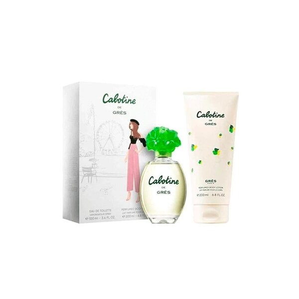 Parfums Grès Parfums Gres Cabotine De Gres Gift Set For Women - EDT 100ml Spray & Body Lotion 200ml
