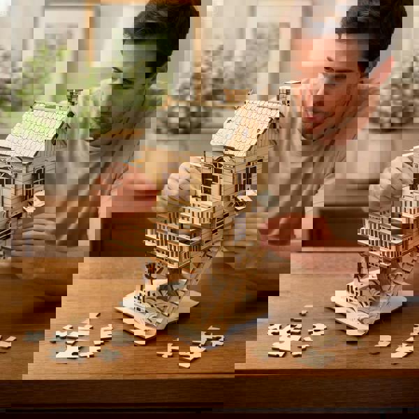 smartbies 3D Wooden Treehouse  – DIY Model Kit for Adults & Teens