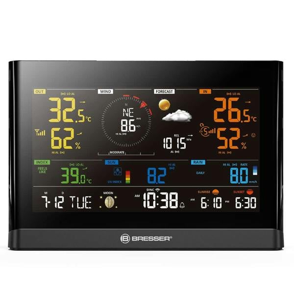 Bresser Professional 7-in-1 Comfort Colour Wi-Fi Weather Station
