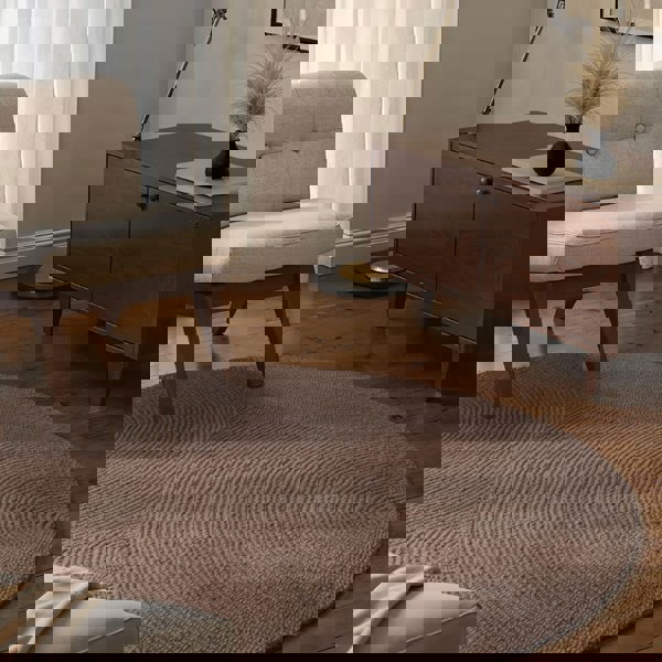 Eleni Wool Rug – Natural Brown Colour