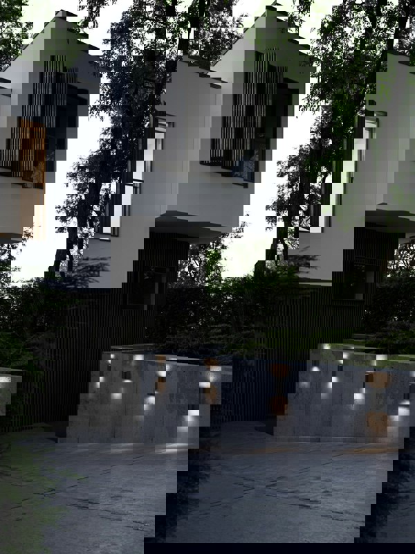 Nordlux Asbol Round | Wall light | Black