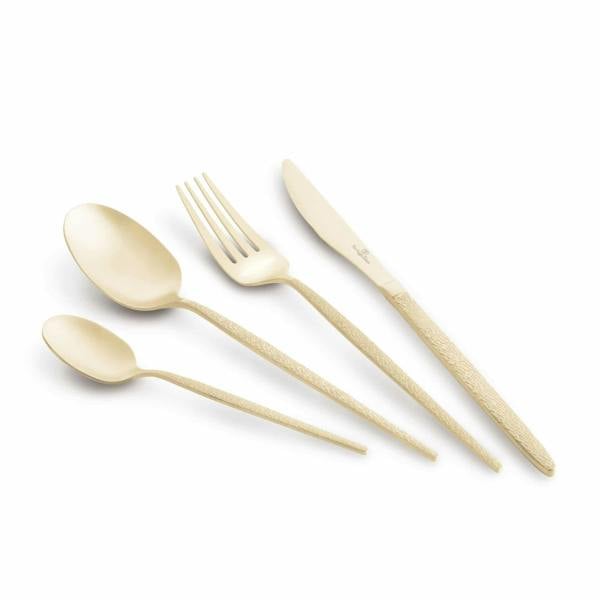Berlinger Haus 24 Piece Cutlery Set Champagne Gold BH2642