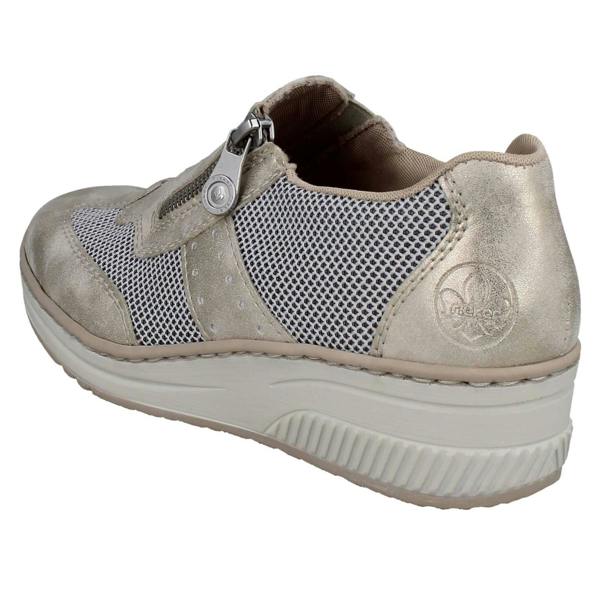 Rieker Ladies Rieker Wedge Sole Casual Shoes 48760