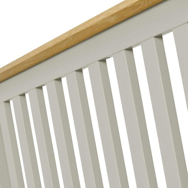 Statement Furniture Pembroke Bed Frame with Slatted Headboard Double 4ft6 King 5ft