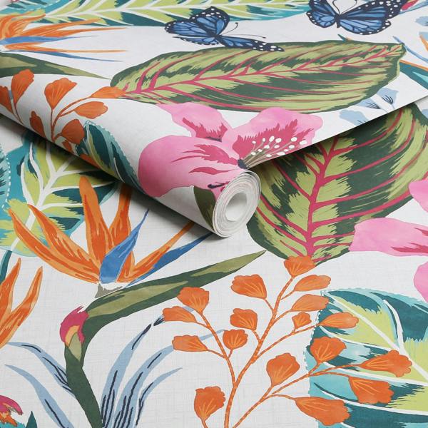 Envy Eden Floral Wallpaper - Day - 10m
