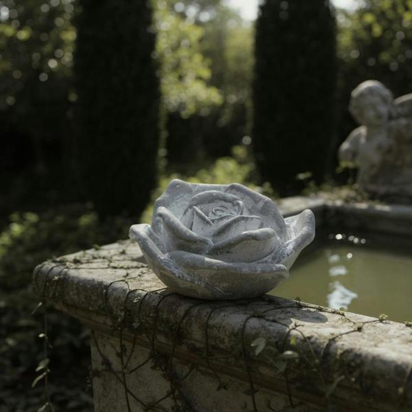 18CM RESIN FLOWER