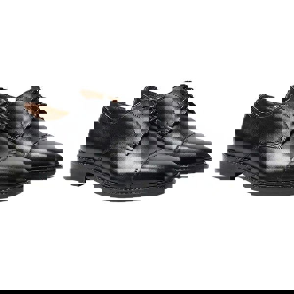 Boss Mens Lisbon Leather Derby Shoes - Black